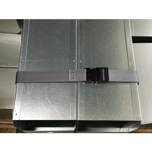 ユタカメイク ベルト ナイロン平ベルトドラム巻 ネイビー 1.5t×25mm×25m