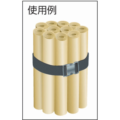 TRUSCO(トラスコ) 耐衝撃樹脂バックル付結束ベルト 50mm