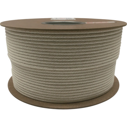 ユタカメイク 綿金剛打ロープドラム巻 5mm×200m