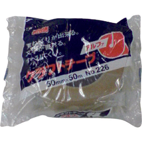 オカモト クラフトテープ NO226 アルファ クリーム 50ミリ