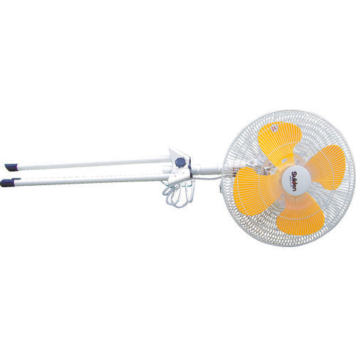 Suiden 工場扇(大型扇風機)スタンド型 樹脂ハネ45cm 単相100V