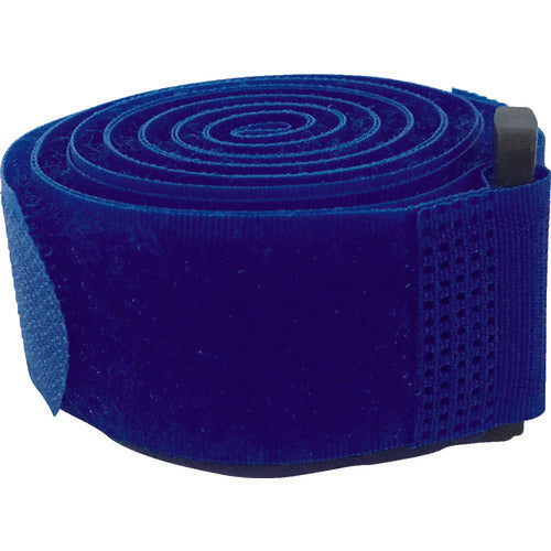 ユタカメイク マジックテープ マジックストラップ強力結束 25mm×130cm ブルー