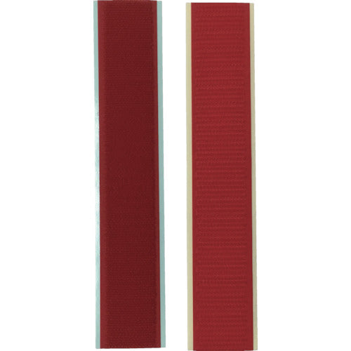 ユタカメイク マジックテープ アイロンワンタッチ 25mm×15cm レッド