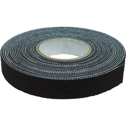 ユタカメイク マジックテープ 超薄型マジックバンド 10mm×3m ブラック