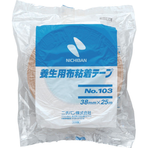 ニチバン 養生用布粘着テープ103−38(黄土) 38mm×25m