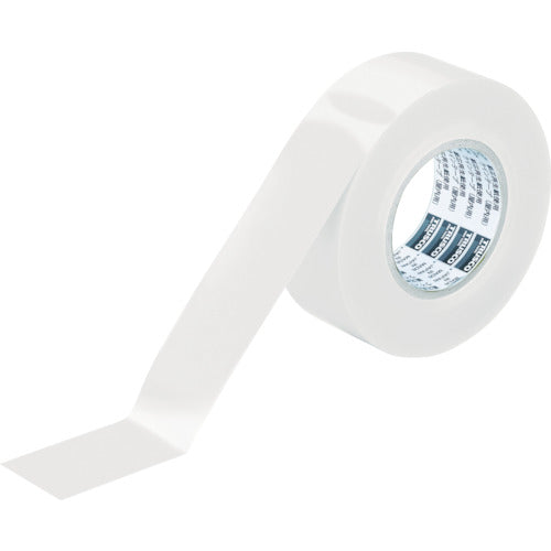 TRUSCO(トラスコ) ラインテープ ゴミゼロタイプ 幅50mm×長さ50m ホワイト