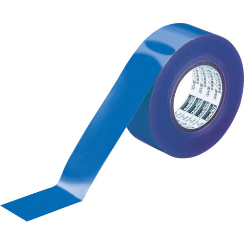 TRUSCO(トラスコ) ラインテープ ゴミゼロタイプ 幅50mm×長さ50m ブルー