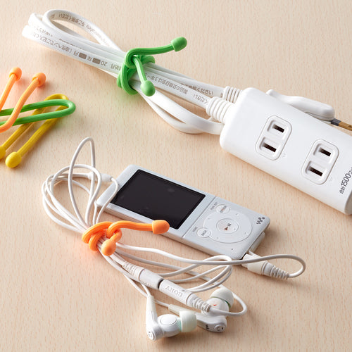 TRUSCO(トラスコ) カラフルフリータイ Φ4×150mm ブラック (2本入)