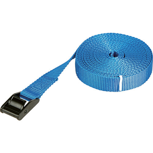 TRUSCO(トラスコ) 簡易結束ベルト 25mmX5m 青