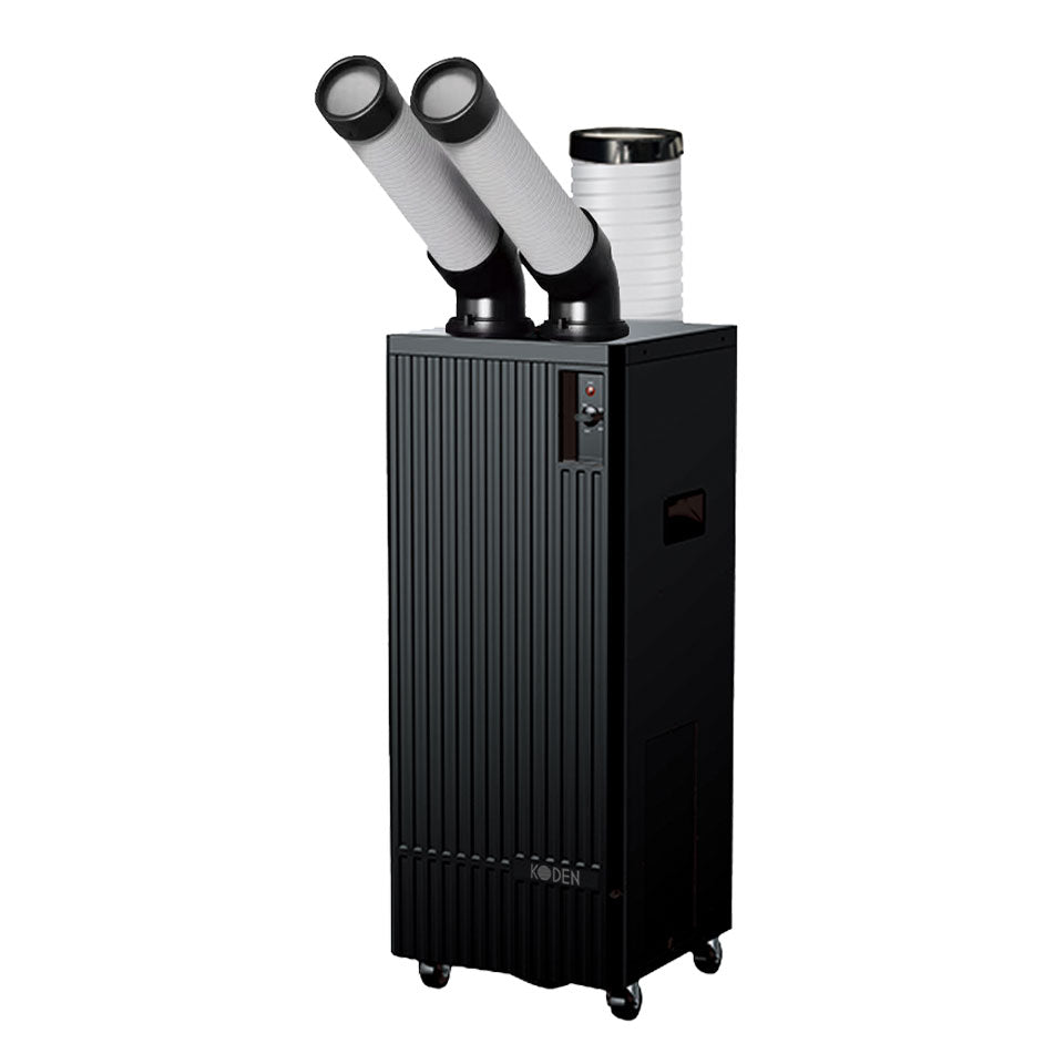 【今季完売】KODEN 業務用スポットクーラー2口スリムタイプ【1年間保証付き】(KDN-KES291KBA)