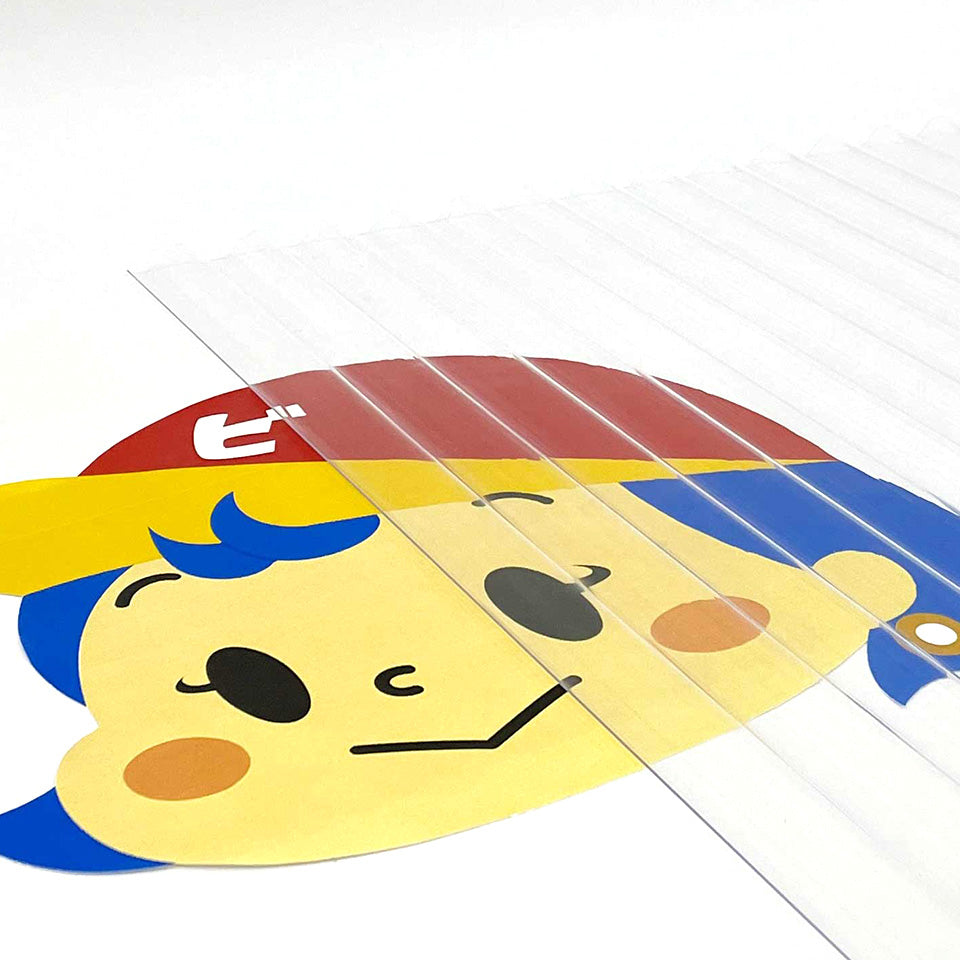 ポリカーボネート波板ライト 0.4mm厚 2730×655mm