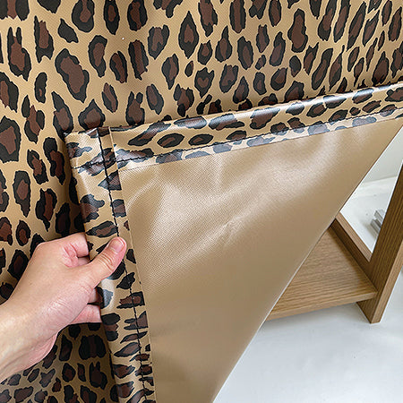 【防炎・デザイン】ヒョウ柄ターポリン レパード 0.43mm(VB-043LP)