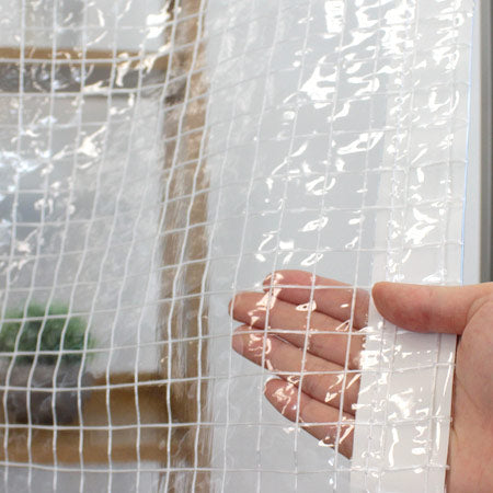 【特注】【非防炎・超薄手】LK1000 0.15mm 糸入り透明ビニール(VP-150Z)