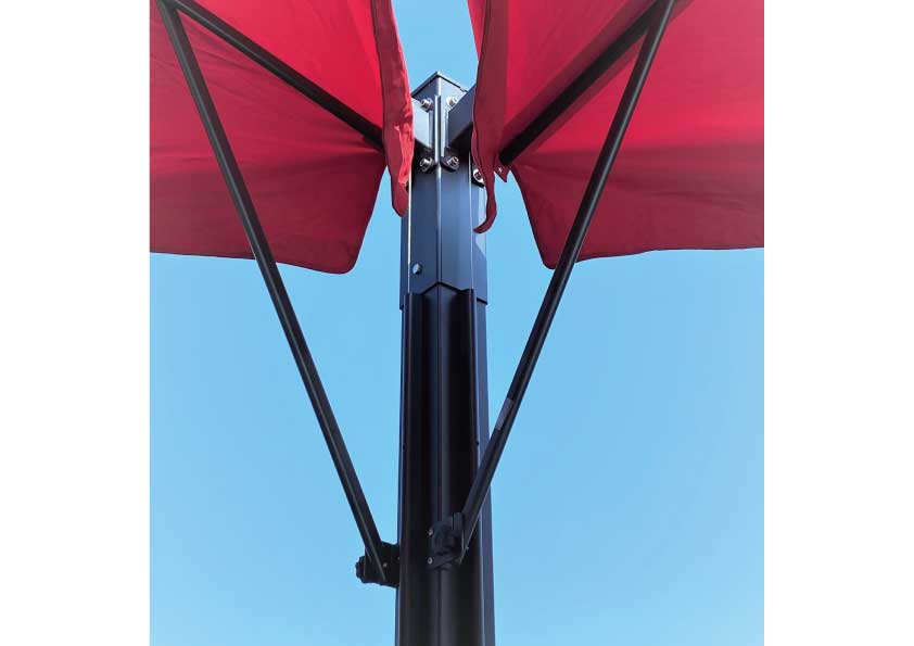 連結式大型パラソル 3.5m x 7m アルダブル(AD3570)【無料お見積り】