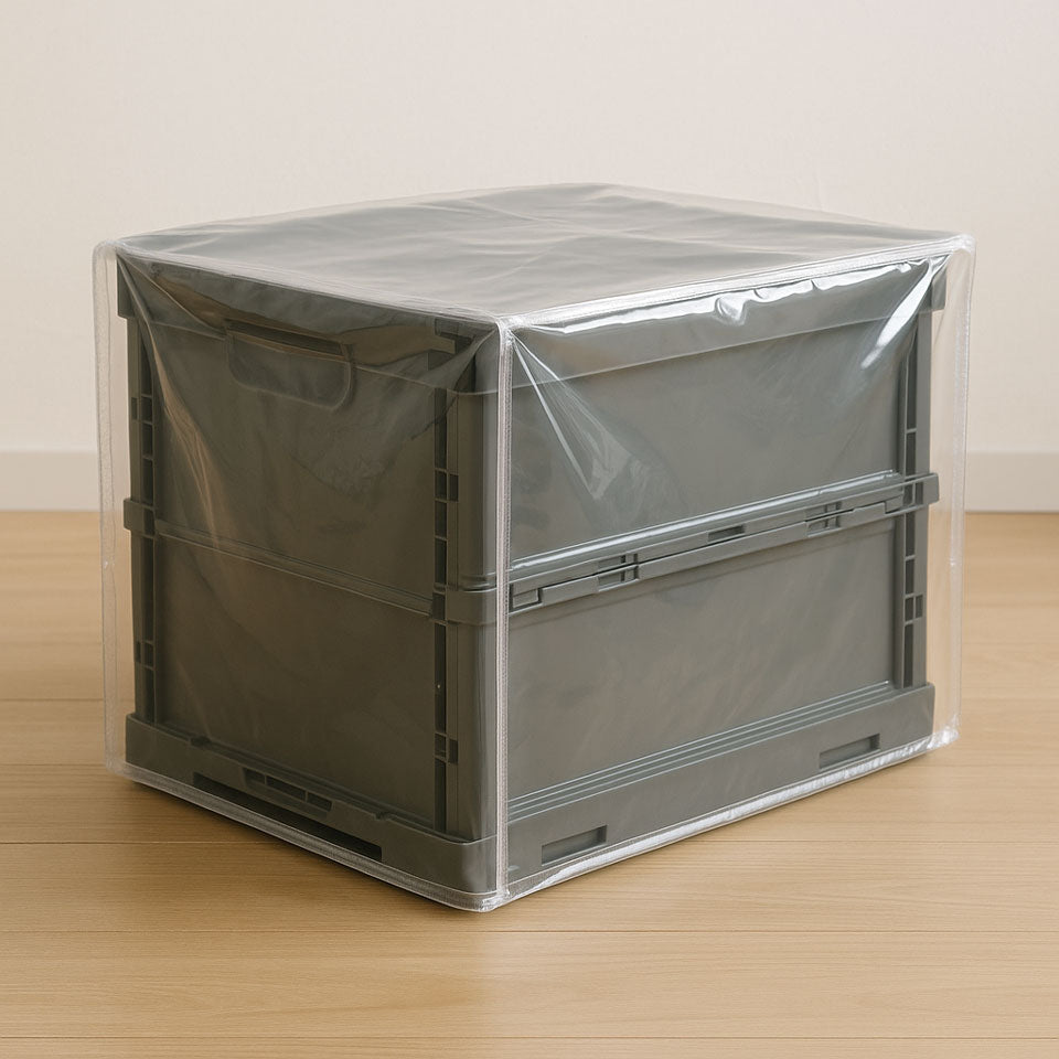 コンテナ用雨よけ・日除けビニールカバー製作・オーダーメイド