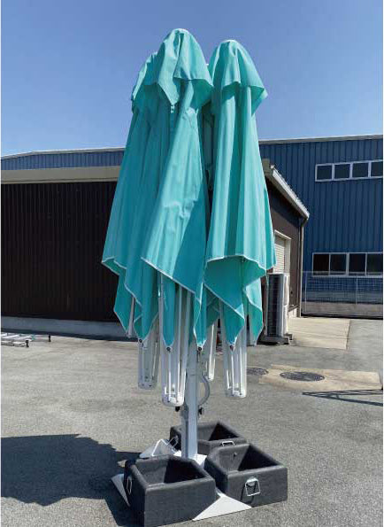 大型パラソル 6m x 6m クワットロ(QT4360)【無料お見積り】