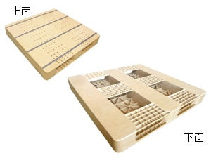 ウッドプラスチックパレット 200枚入