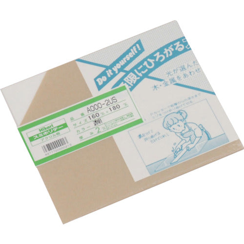 光 アクリル板(透明) 2×160×180mm