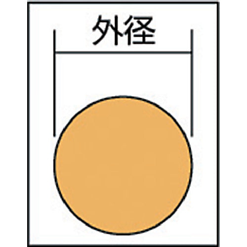 TRUSCO(トラスコ) ウレタンゴム 円柱 Φ25X200mm