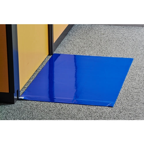 TRUSCO(トラスコ) 粘着クリーンマット 600X900MM ブルー (10シート入)