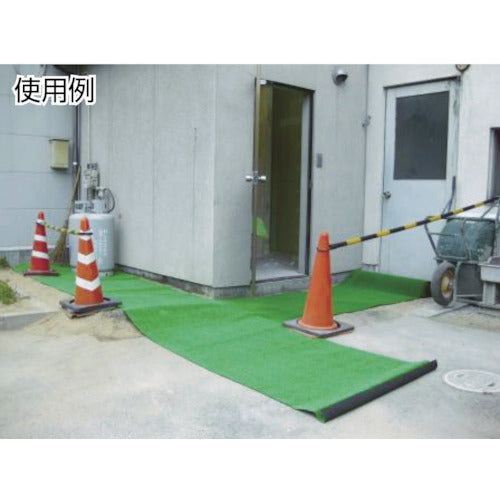 TRUSCO(トラスコ) 人工芝(透水タイプ) 910mmX5m 厚み6mm 1巻