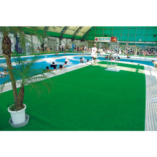 コンドル ジョイント型人工芝 エバック若草ユニットE 本駒 1枚