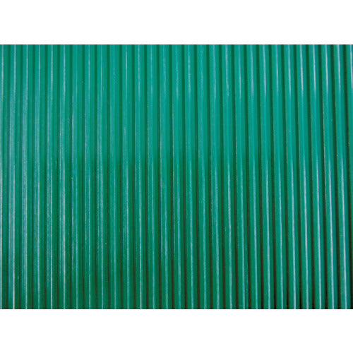 TRUSCO(トラスコ) 塩ビマット B山 グリーン 1.5mmX915mmX20m