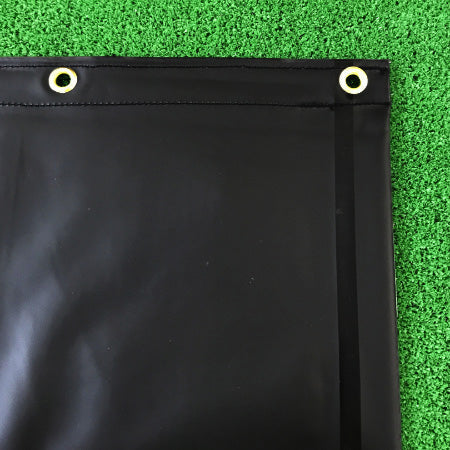 生地カットサンプル|VB-030BK アキレスセイデンクリスタルブラック 0.3mm