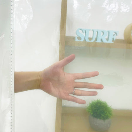 生地カットサンプル|VP-025FN アキレスフネンクリアⅡ