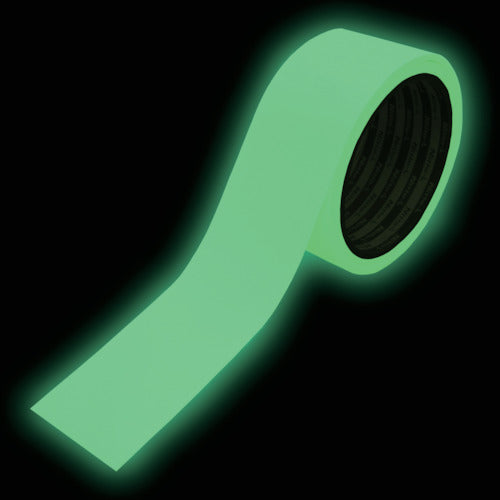 日東エルマテ 超高輝度蓄光テープ JIS−JD級 0.6mm×50mm×5m グリーン