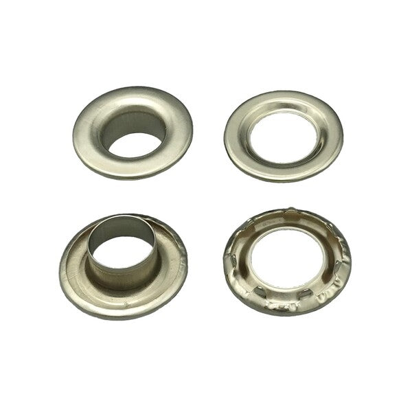 【強度MAX】真鍮ニッケルグロメット3番オスメス各1000個セット