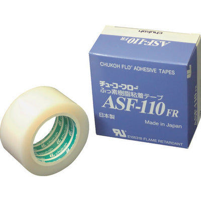 チューコーフロー フッ素樹脂フィルム粘着テープ ASFー110FR 0.23t×30w×5m