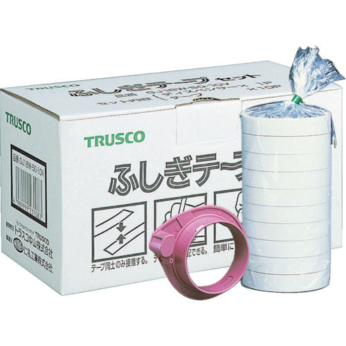 TRUSCO（トラスコ） 結束用樹脂テープ ふしぎテープ 幅18mmX長さ50m 10巻入