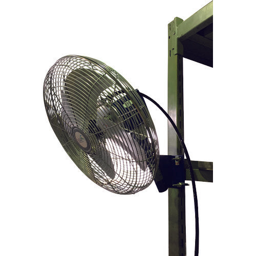 アクアシステム 無給油エアモーター式工場扇 壁掛型 （アルミハネ45cm）