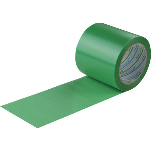 パイオラン 塗装・建築養生用テープ 100mm×25m グリーン