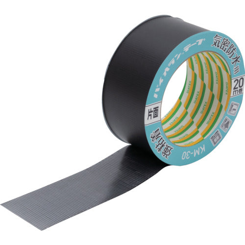 パイオラン 気密防水用テープ 片面タイプ（強粘着） 50mm×20m ブラック