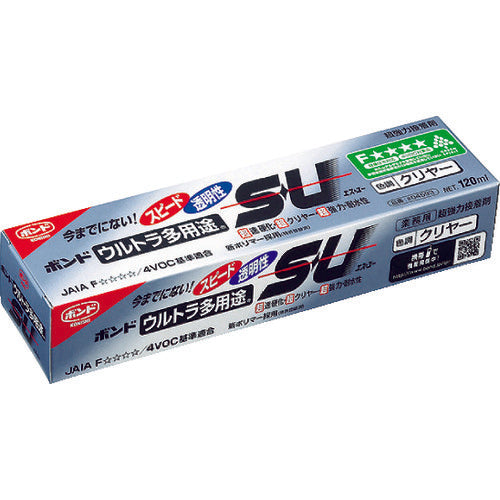 コニシ ボンドウルトラ多用途SU 120ml（箱） クリアー