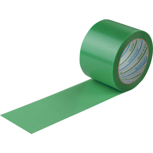 パイオラン 塗装・建築養生用テープ 75mm×25m グリーン