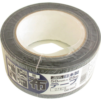オカモト 布テープカラーOD−001 黒