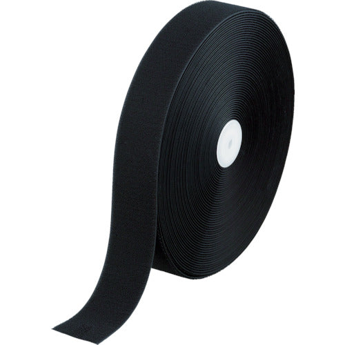 TRUSCO マジックテープ 縫製用B側 幅50mmX長さ25m 黒