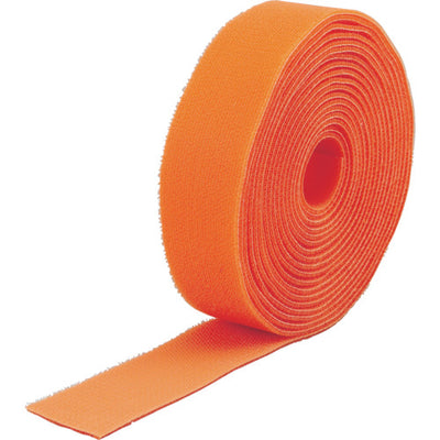 TRUSCO マジックバンド［［R下］］結束テープ両面幅40mm長さ5mオレンジ