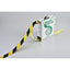 緑十字 ガードテープ（ラインテープ） 黄／黒 再剥離タイプ GTH−501TR 50mm幅×100m