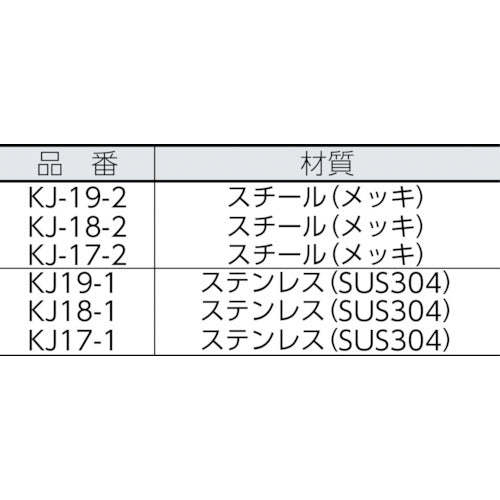 ユタカメイク 金具 ロープキャッチャーSUS 9φ用 （ステンレス）