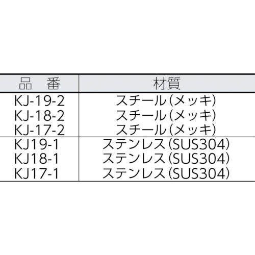 ユタカメイク 金具 ロープキャッチャー鉄 9φ用