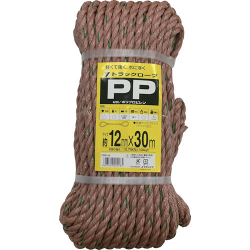ユタカメイク ロープ PPトラックロープ（OB） 12×30