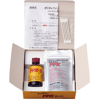 セメダイン PPXセット 60gセット（基材20g＋プライマー40g）（業務用）（ポリオレフィン・難接着剤用瞬間接着剤） AC−110