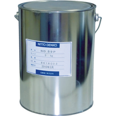 日東 地中埋設向けペトロラタム防食テープ用下塗り材 NO.59PW 3kg缶