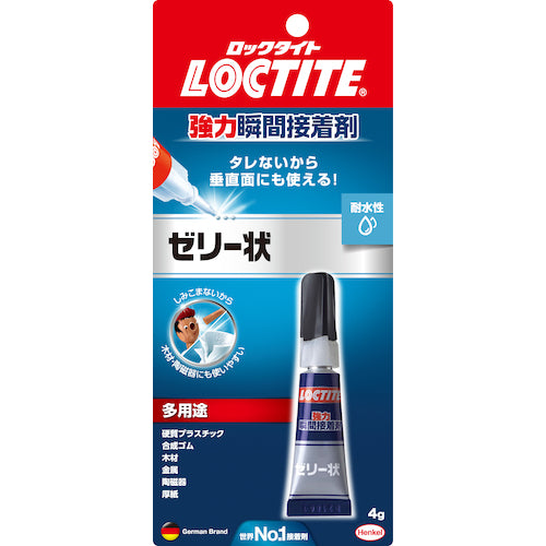 LOCTITE 強力瞬間接着剤 ゼリー状 4g