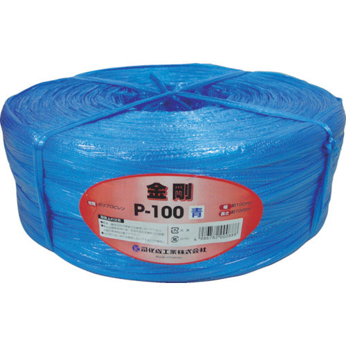 ツカサ 手結束用PP縄（ツカサテープ）P−100 青