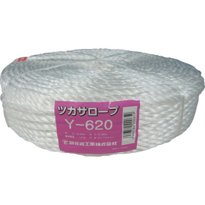 ツカサ PP融着三本撚ロープ（ツカサロープ）Y−620